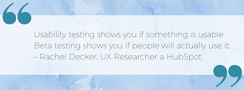 Rachel Decker, UX Researcher a HubSpot