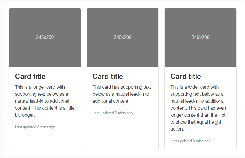 Bootstrap: Card Decks