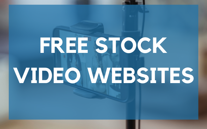 Web Sitesi İçin Ücretsiz Stok Video Nerede Bulunur?