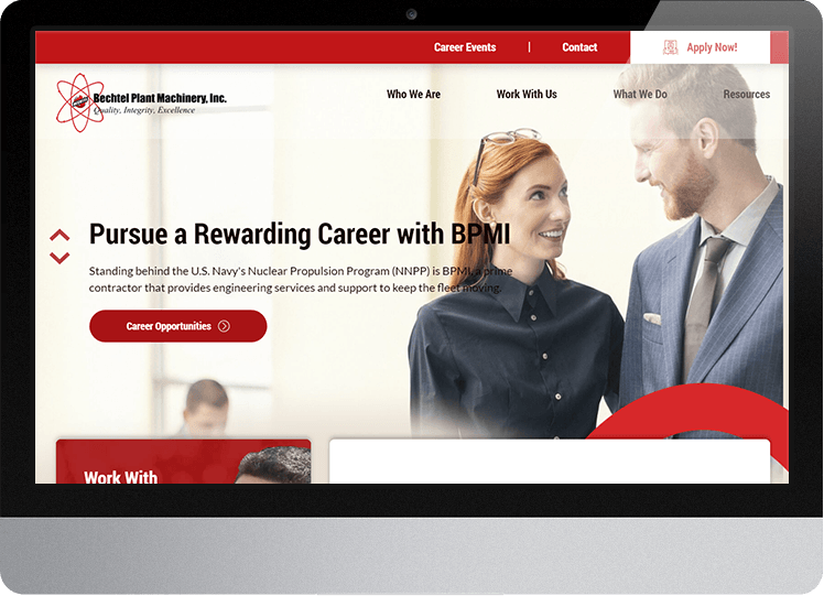 Bechtel Plant Machinery Website Case Study Blue Archer