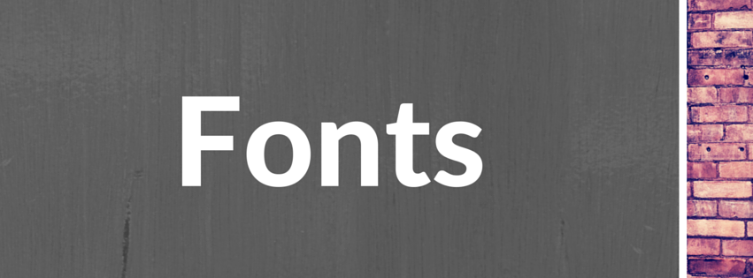 Fonts