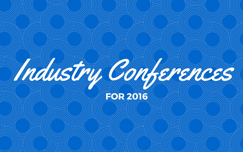 Industry Conferences for 2016: Social Media, UX, and Web Design