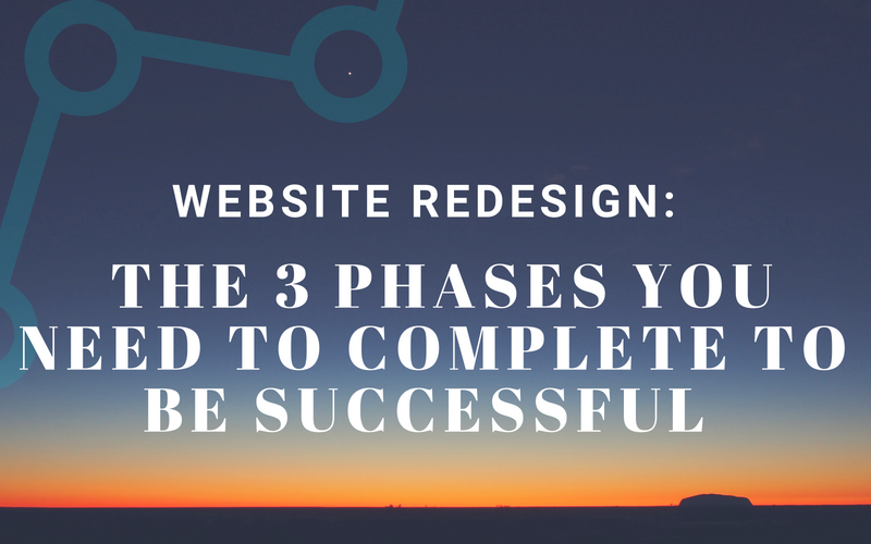 Website Redesign: The 3 phases You Need to Complete to be Successful