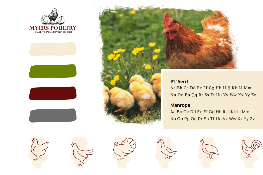 Myers Poultry Website Design & Case Study