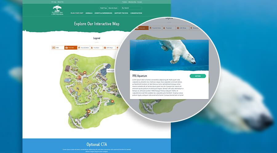 website functionality pittsburgh zoo